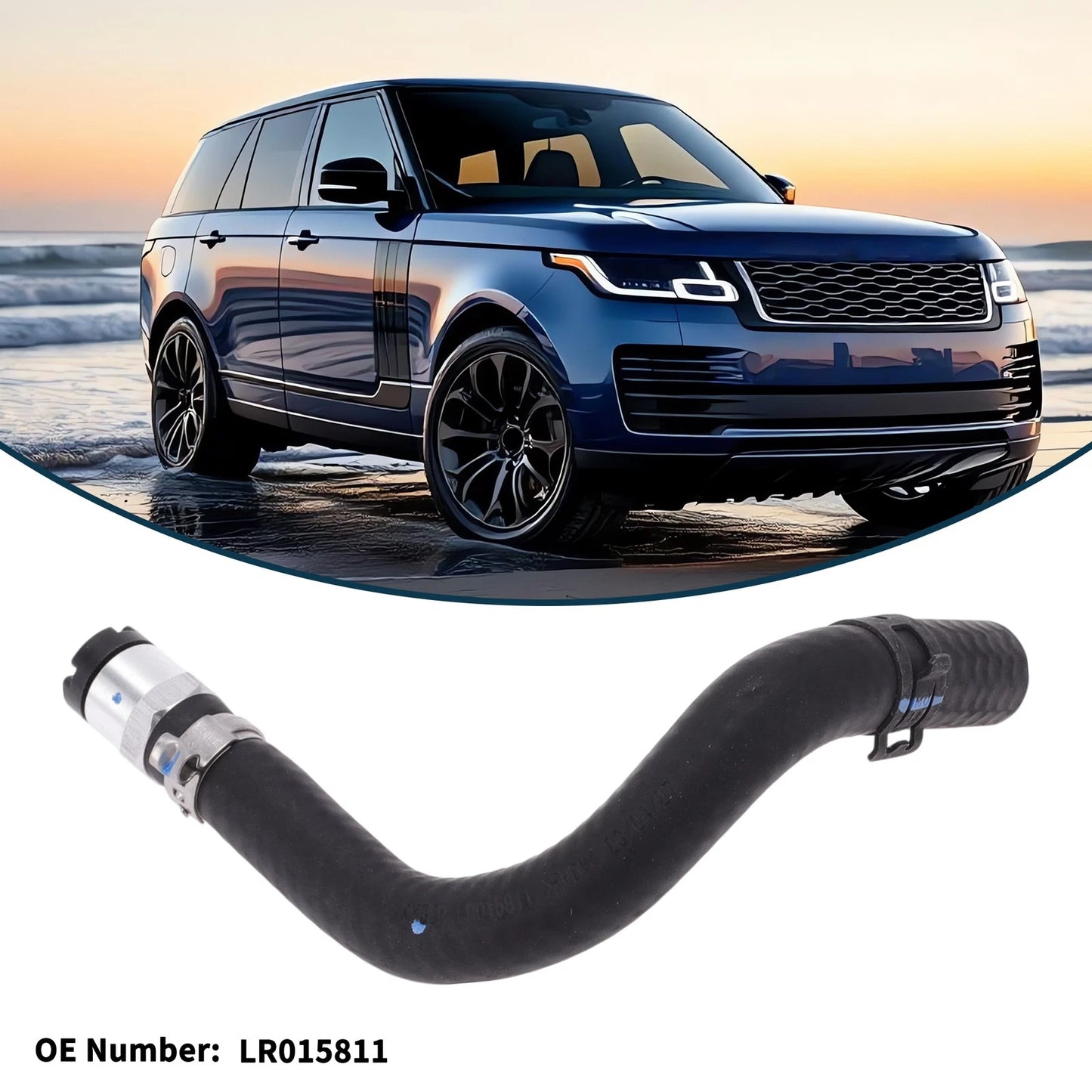 Radiator Hose No.LR015811 for Land Rover Range Rover IV (2013–2021)