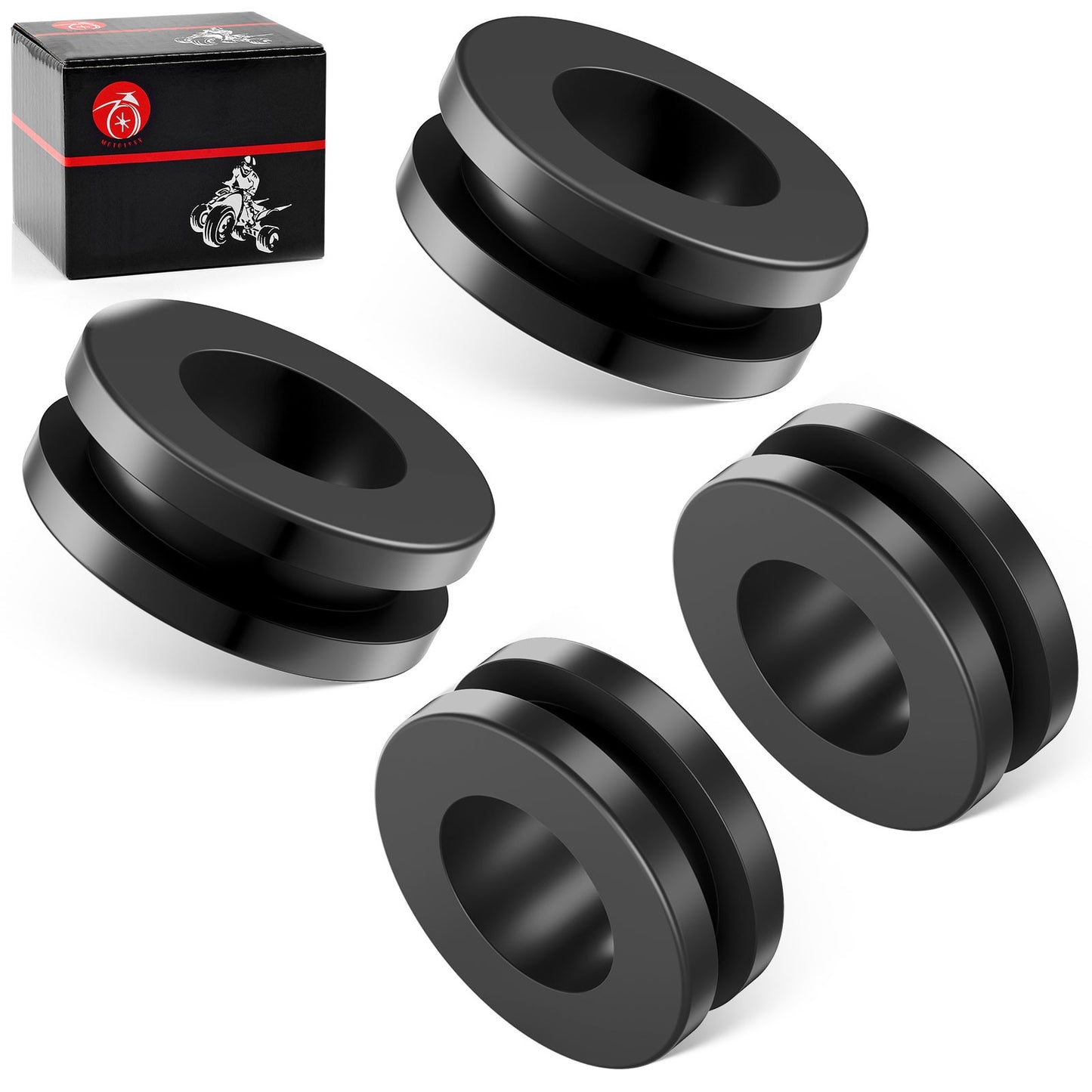 Set of 4 Fuel Tank Vent Insulator Grommets for Club Car Gas Golf Cart
