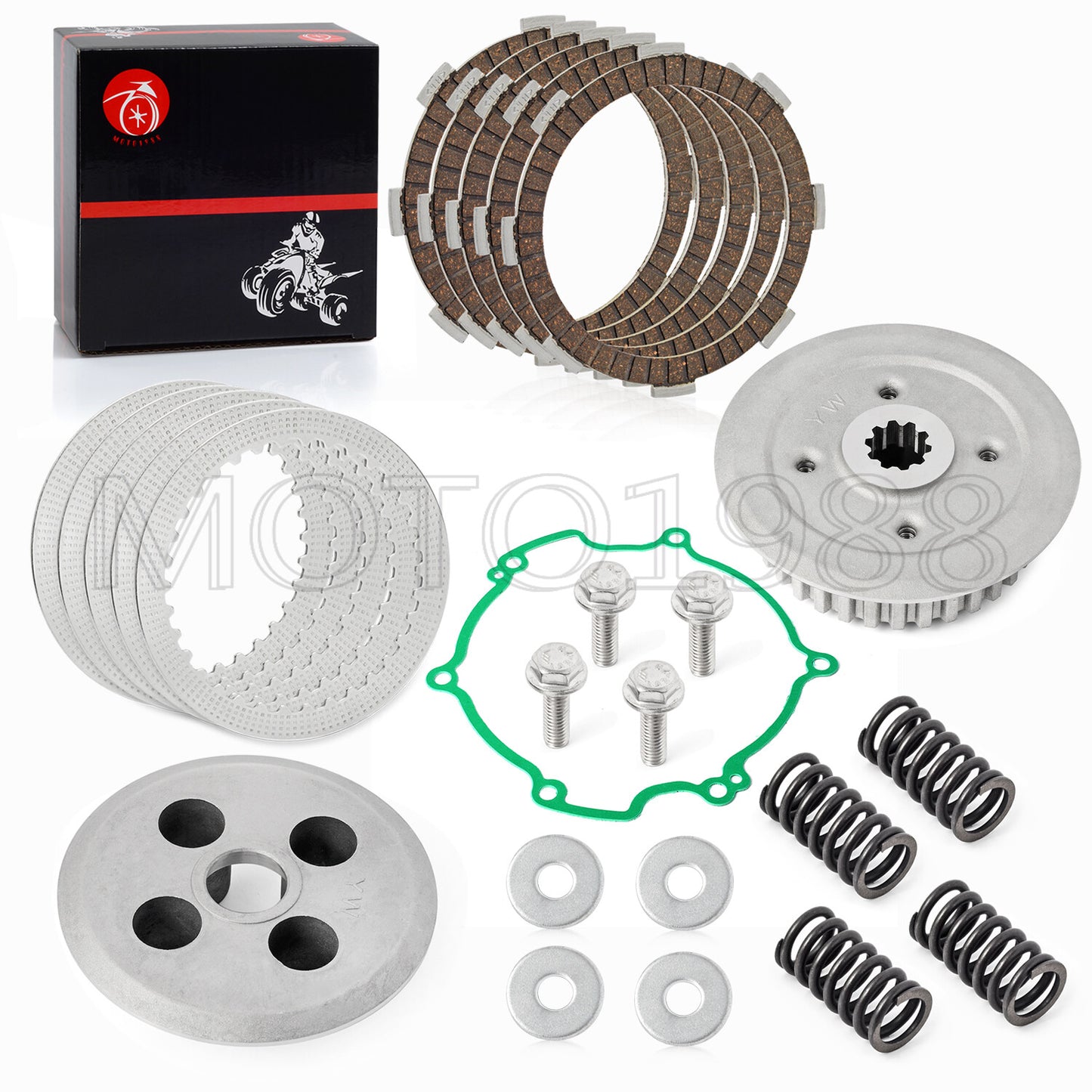 Clutch Kit for Kawasaki KX 80 85 100 (1980–2023)