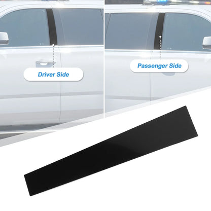 4Pcs Windshield B Pillar Trim for Porsche Panamera (2009-2016) Black