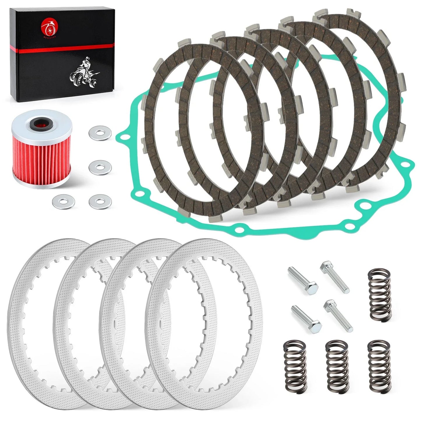 Clutch kit Heavy Duty Springs w/ Gasket for Kawasaki Ninja 250R (2008-2012)