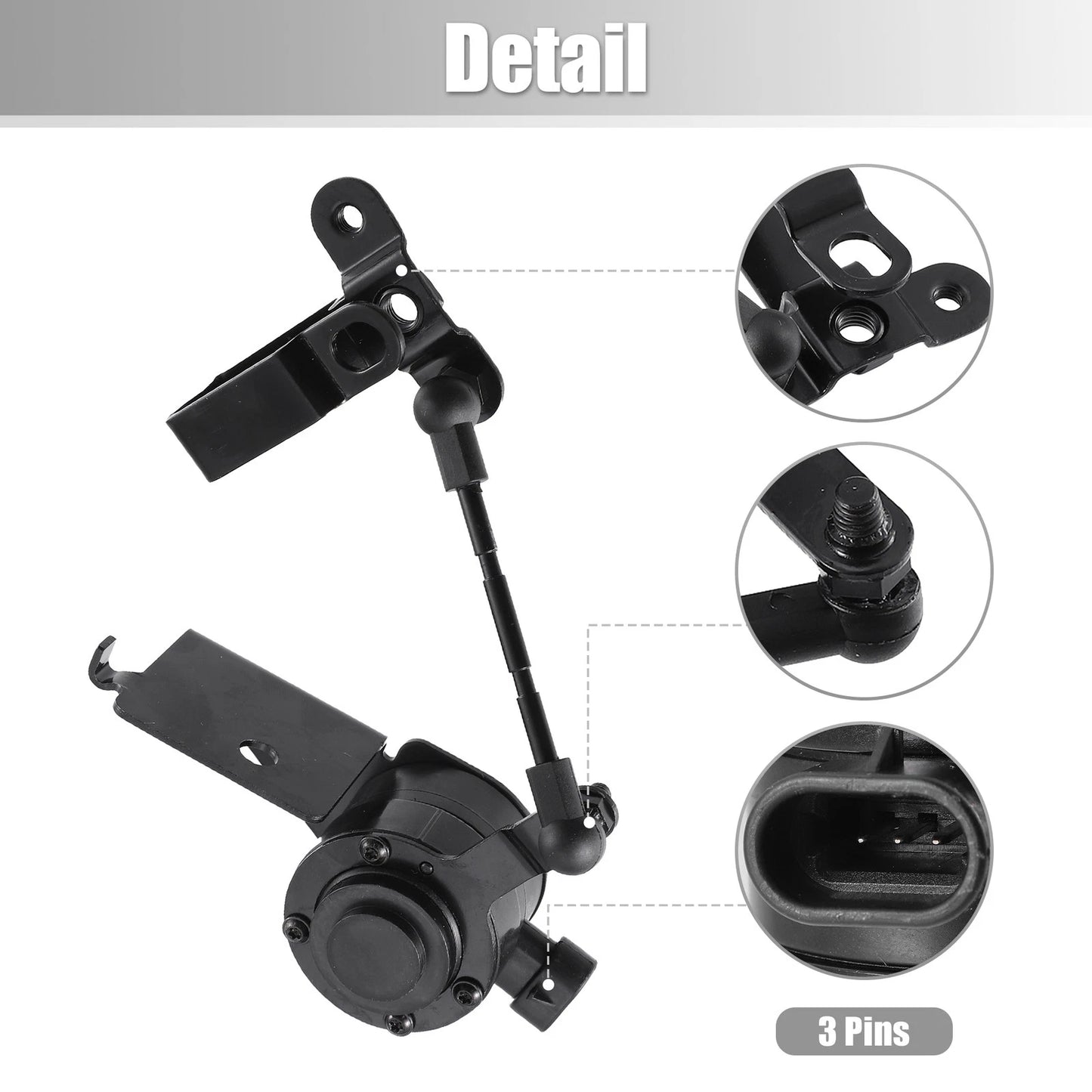 15128649 Rear Right Height Level Sensor for Cadillac Escalade (2004–2010)