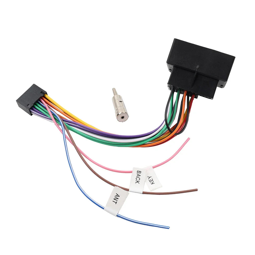16PIN Stereo Audio Power Wiring Harness Adapter for Ford Focus, C-MAX, Fiesta, Kuga (2005-2023)