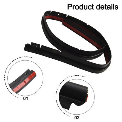 Hood Sealing Strip Weatherstrip Clip-On for Toyota