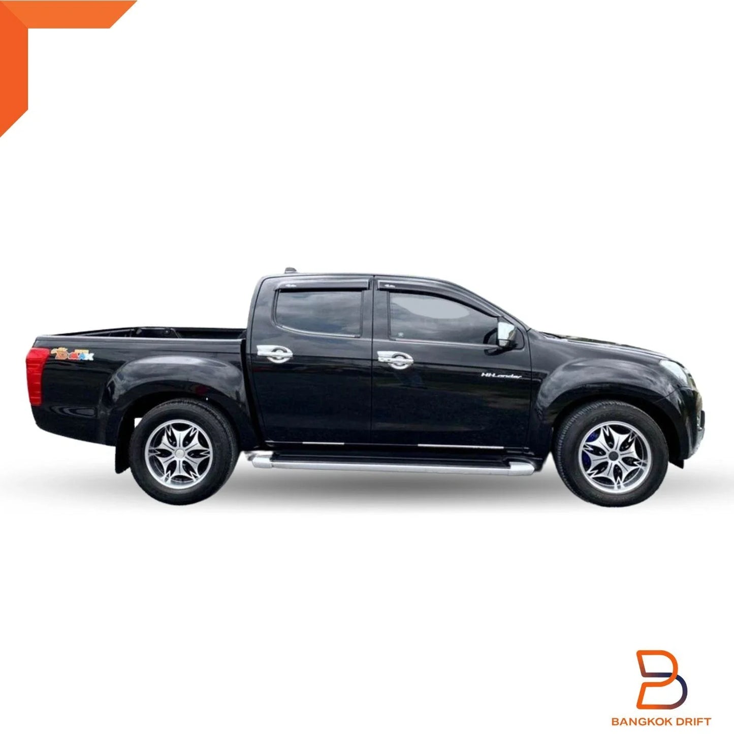 Weather Shield Window Visor Rain Guard for Isuzu D-Max 2012-2019  Door