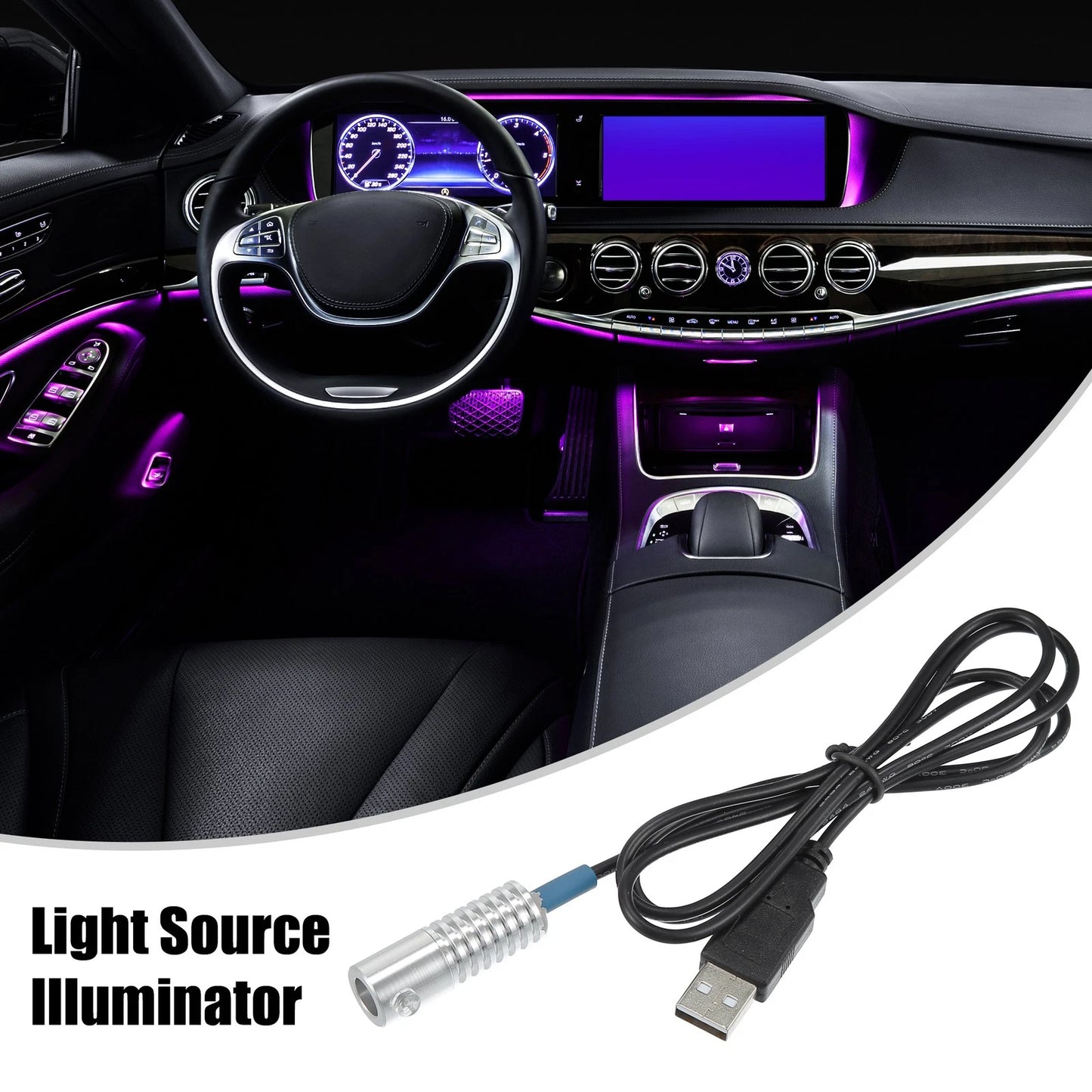 2W LED Aluminum Light Source for Cars (Universal)