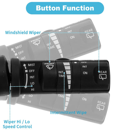 Windshield Wiper Control Switch for Nissan Pathfinder (2007–2012) No. 25260ZP50A
