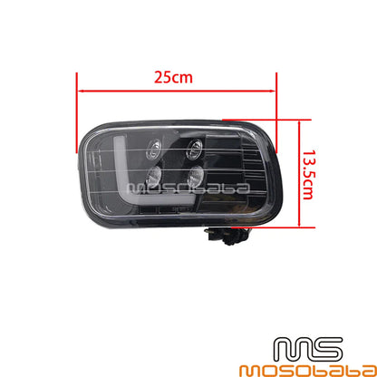 LED Fog Driving Lights & White DRL Lamp for Dodge Ram 1500 2500 3500 (09-14)