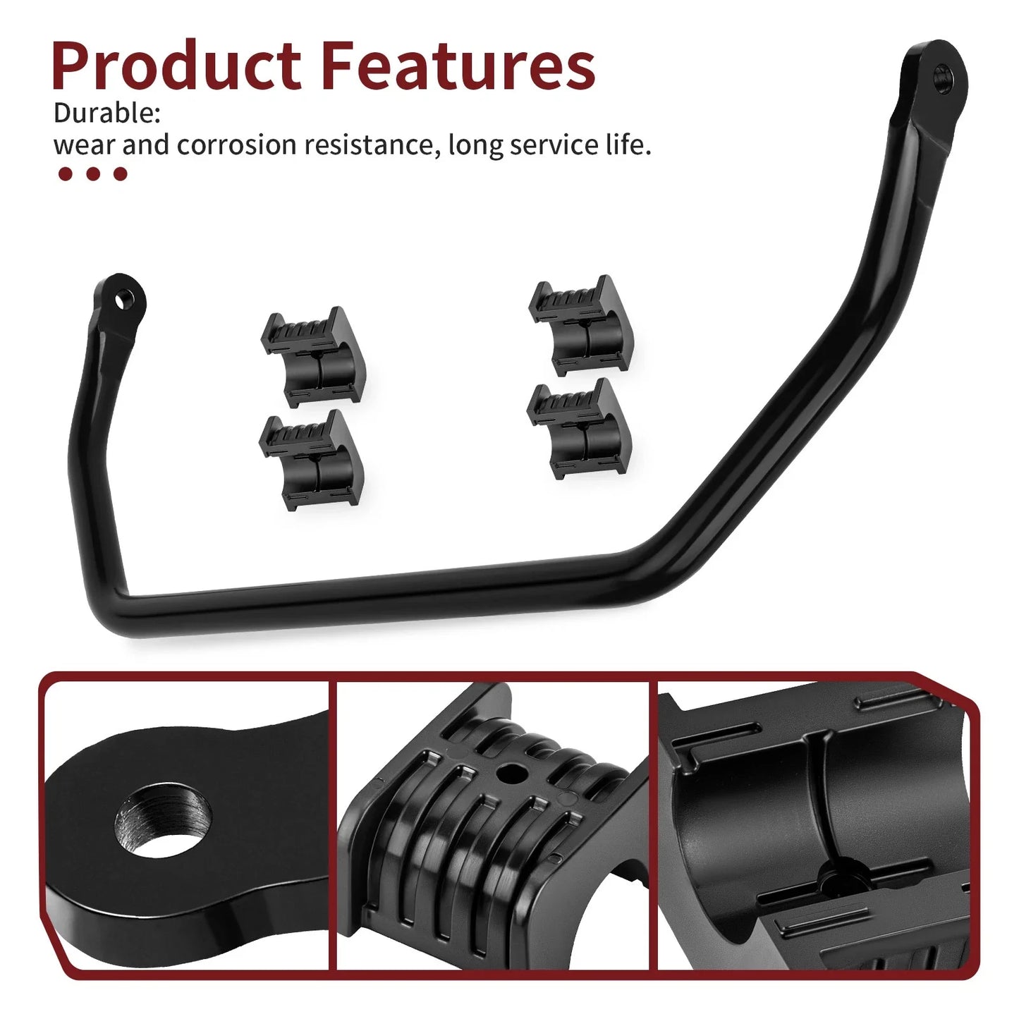 Stabilizer Sway Bar And Bushings Kit for Polaris RZR Turbo XP/XP 4 (2016–2021)