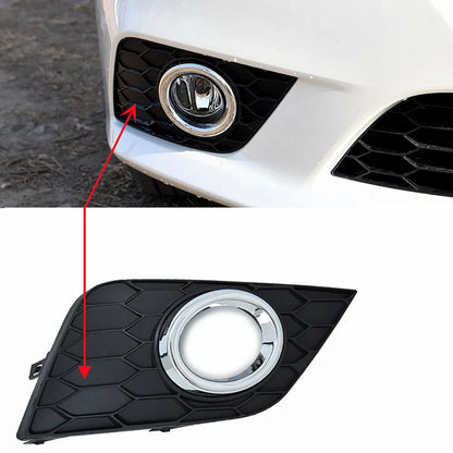 Front Bumper Fog Light Frame Cover for 16-19 Nissan Sentra (2016-2019)