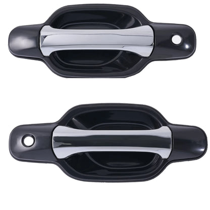 Set of 2 Front Chrome Bumpers