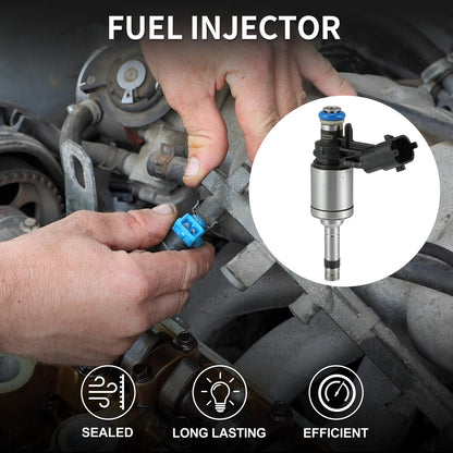 Set of 4 Fuel Injectors No.LR024998 for Land Rover HSE SE 2.0L (2015–2017)