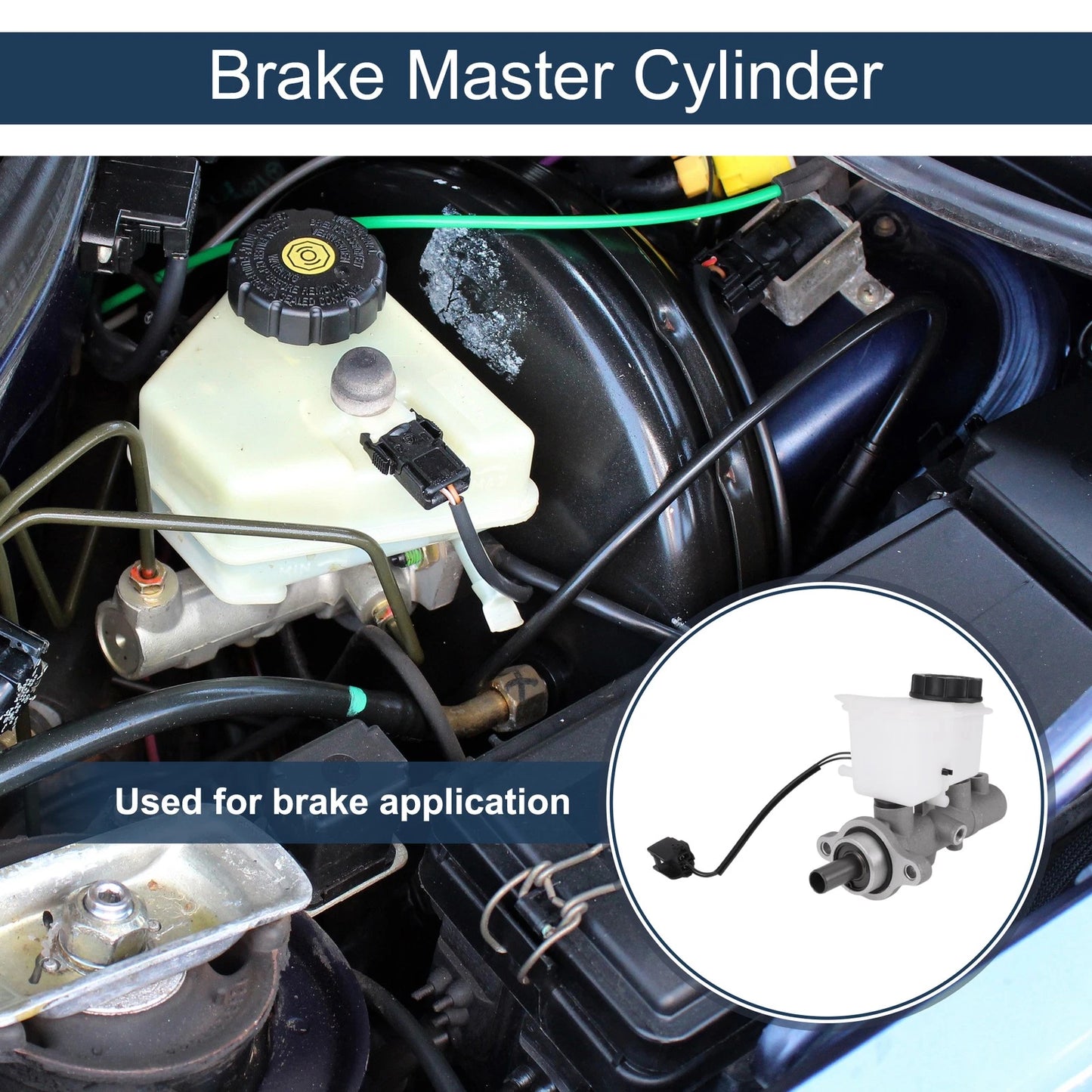 Brake Master Cylinder with Reservoir No.BC2A4340ZA for Mazda Protege (1995–1996)