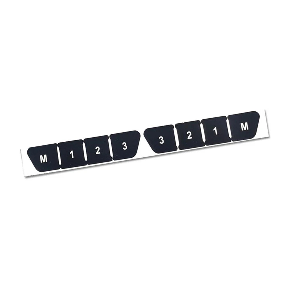 Door A/C Window Radio Button Repair Sticker for Mercedes-Benz (2007-2014)