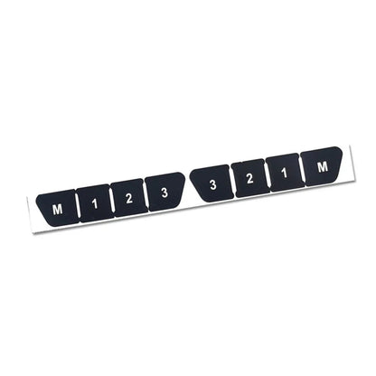 Door A/C Window Radio Button Repair Sticker for Mercedes-Benz (2007-2014)