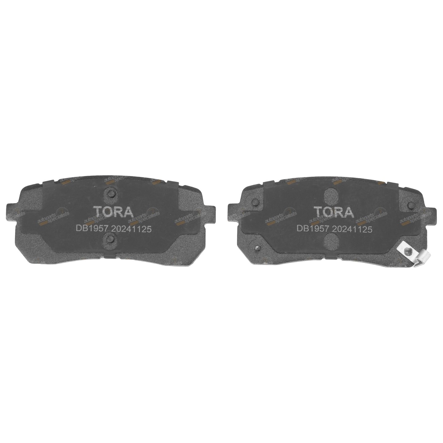Set of 4 Rear Disc Brake Pads for Kia Carnival Grand Carnival (2006–2014)