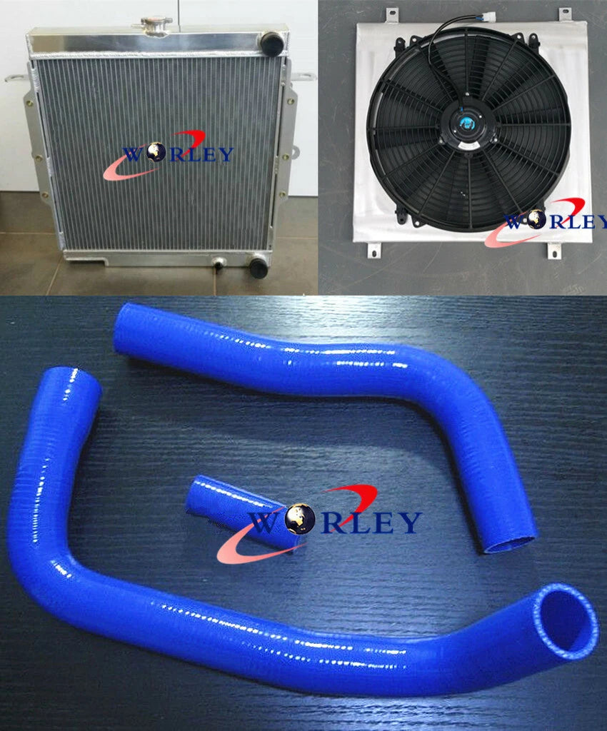 Aluminum Radiator Shroud Fan Hose for Land Cruiser 75 Series (1975–1990)