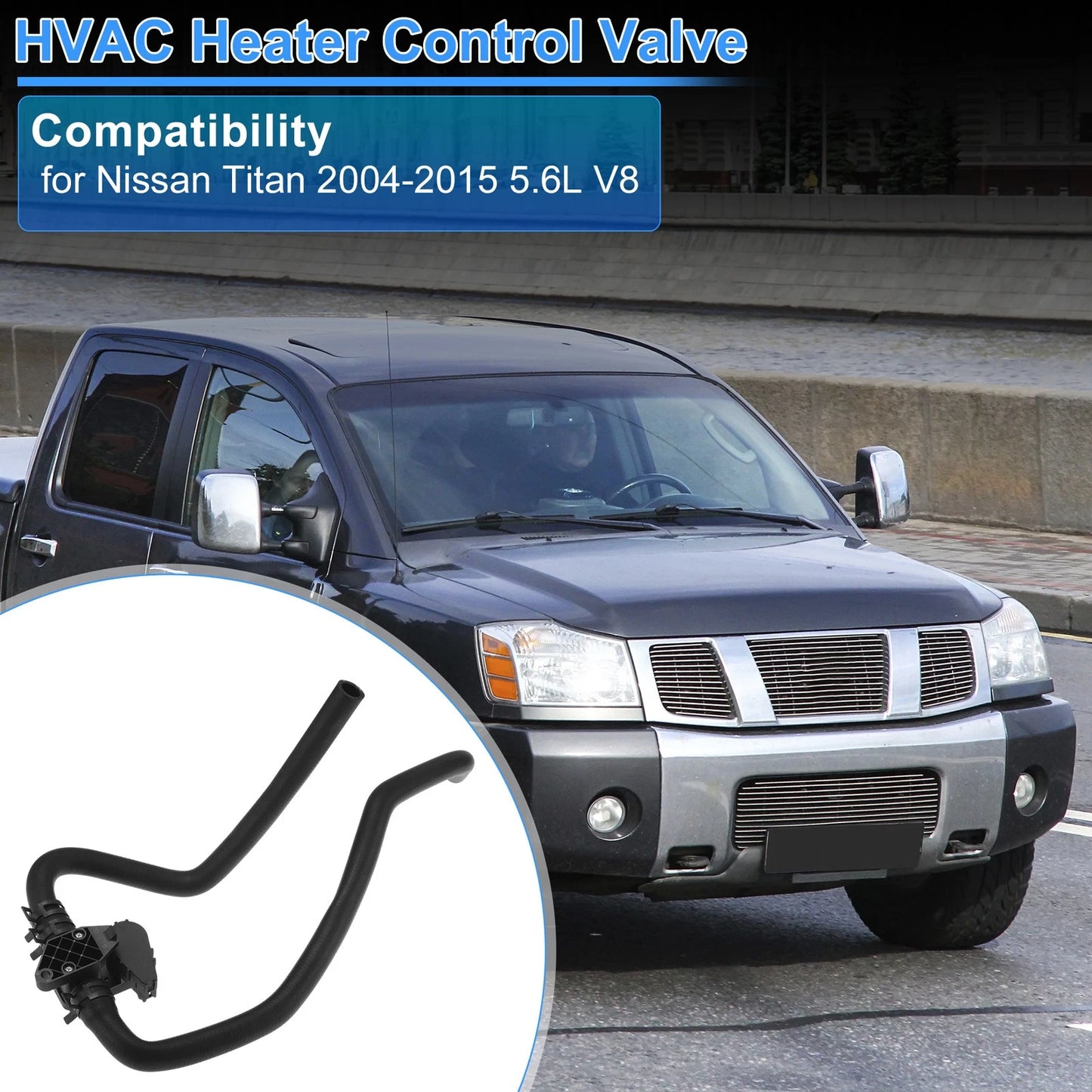 Heater Control Valve for Nissan Titan (2004–2015) 5.6L V8 92400ZT10A