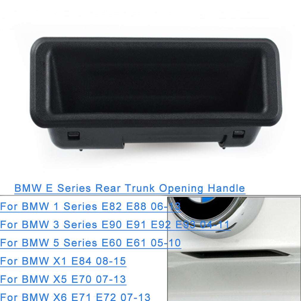 Trunk Lid Lock Switch Pull Handle for BMW 1/3/5 Series (2006–2013)