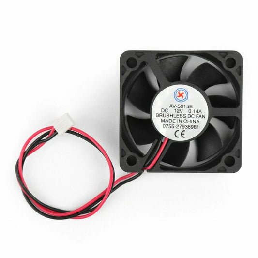 DC Brushless Cooling Fan 12V 5015B 50x50x15mm 0.14A 2Pin for Automotive