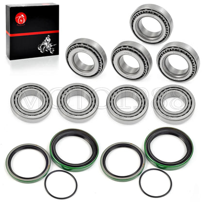 Front wheel bearings & seals kit for Polaris Scrambler 400 500 (1997–2002)