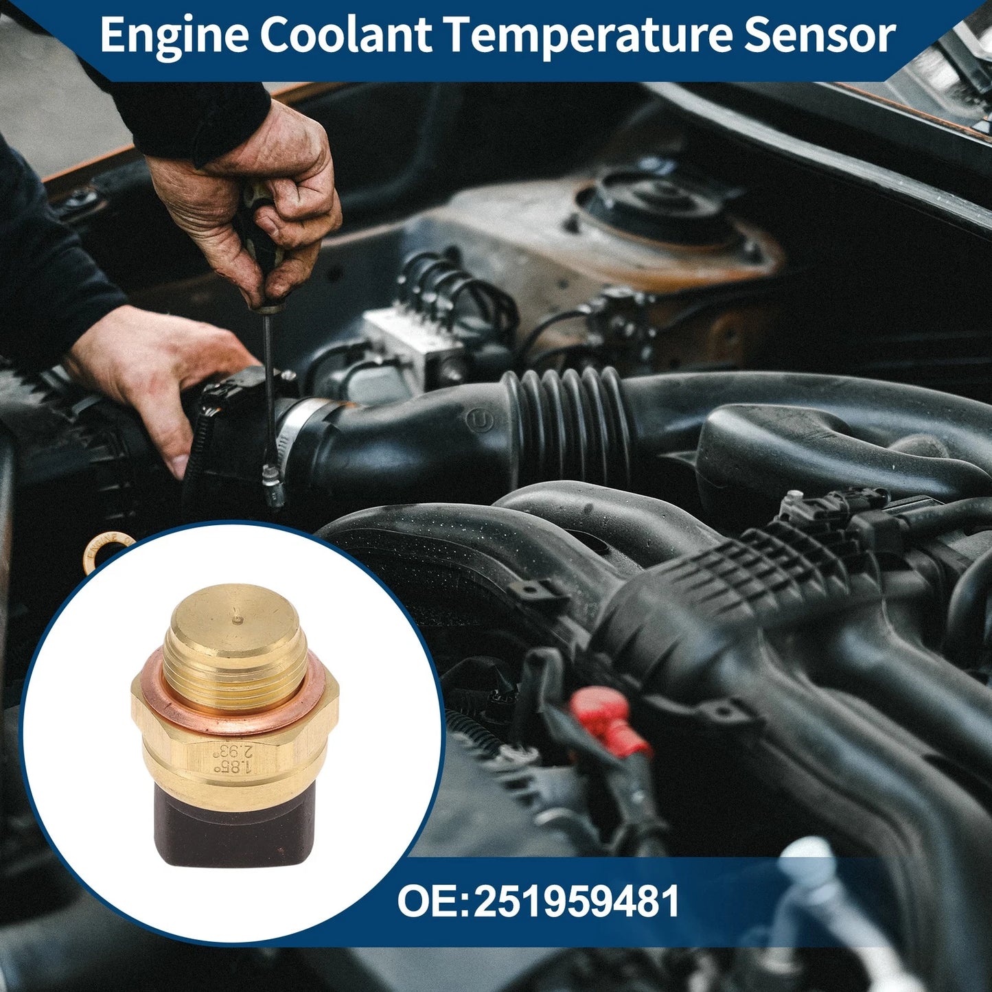 Engine Coolant Temperature Sensor   No. 251959481