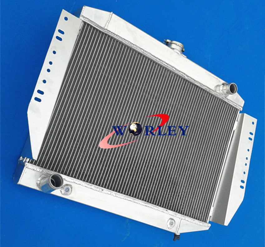 3 Cores Aluminum Radiator for Jeep Cherokee/Wagoneer J10 J20 (1972–1988)
