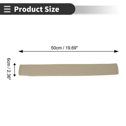 Beige Seat Belt Cover Pad for Pana Leather (1 Pcs)