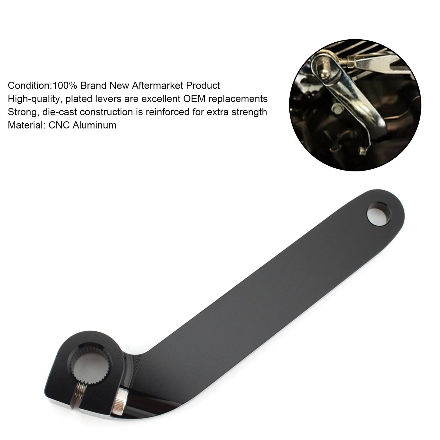 Brake Pedal Extension for Suzuki DRZ400S DRZ400E (2000–2023) Black