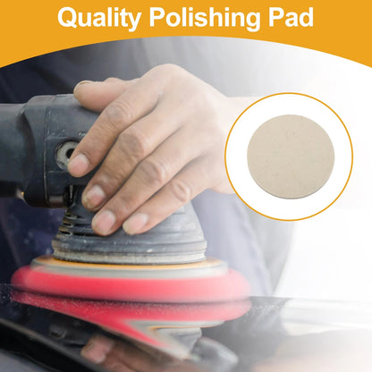 1pc 5" Wool Polishing Pad for Universal Use (125mm)