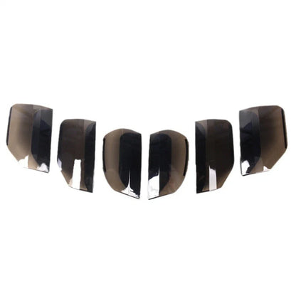 Tail Light Lamp Guard Cover Trim Bezels for 2015-2017 Ford Mustang