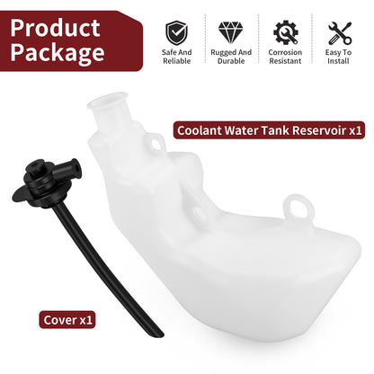 Coolant Water Tank Reservoir for Yamaha MT-09 (2018–2024) w/ Cover