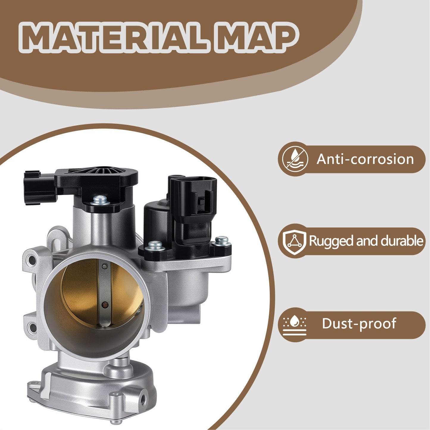 Throttle Body for Polaris Sportsman 550 (2009–2014)