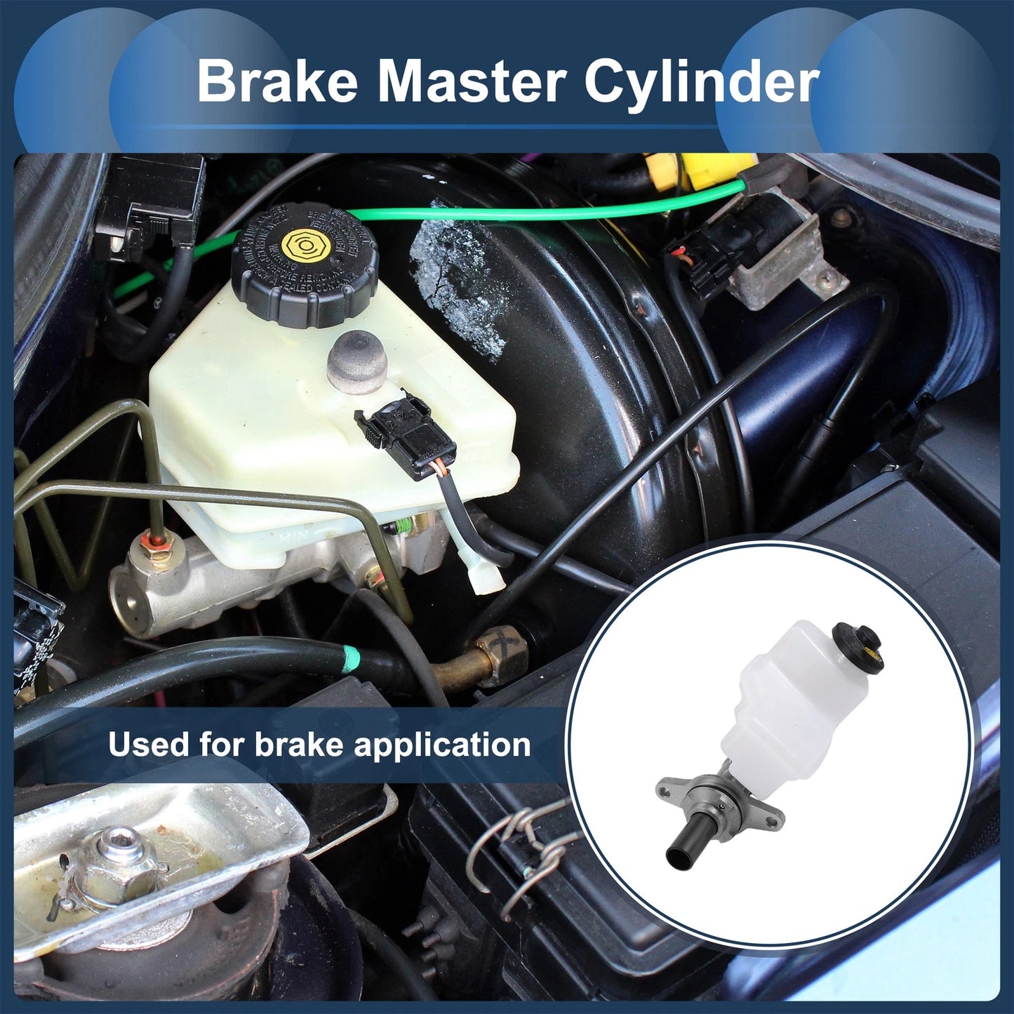 Brake Master Cylinder with Reservoir No. 4720106550 for Toyota Avalon (2019–2023)