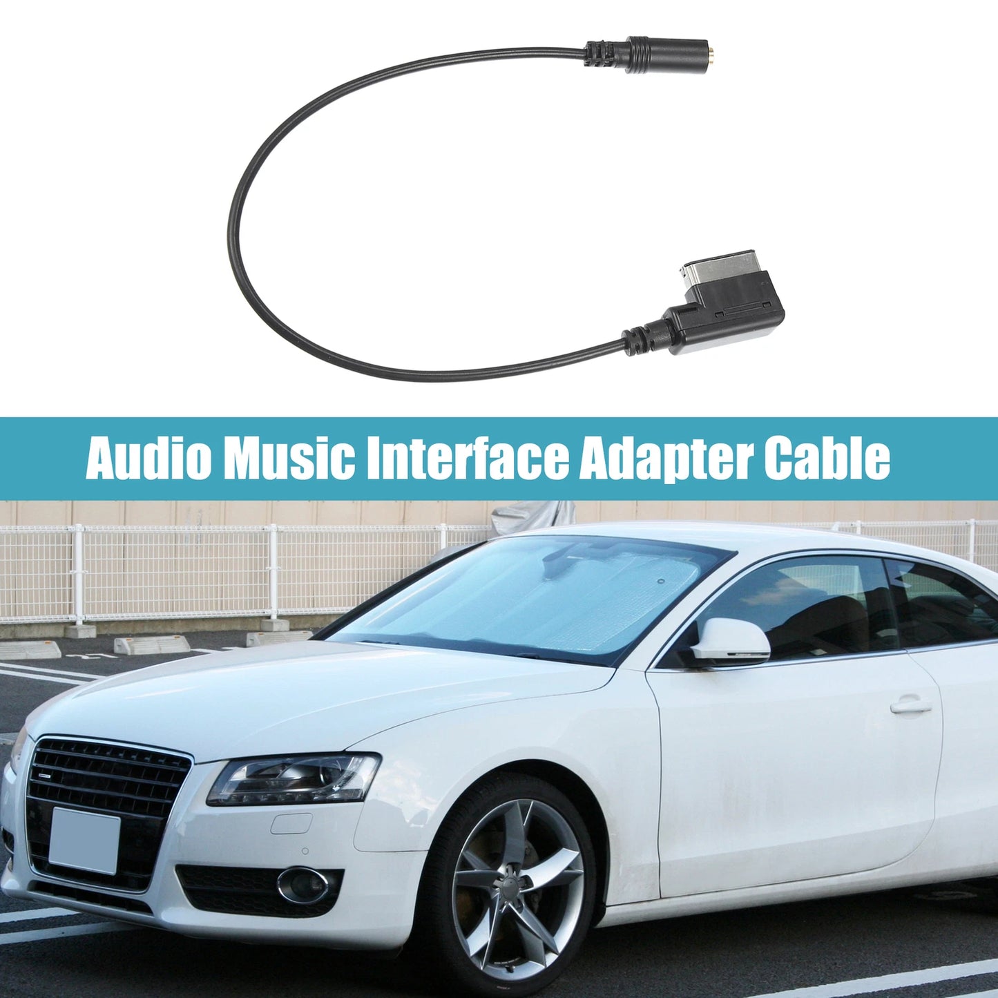 AMI MDI to AUX 3.5mm Female Jack Adapter for Audi