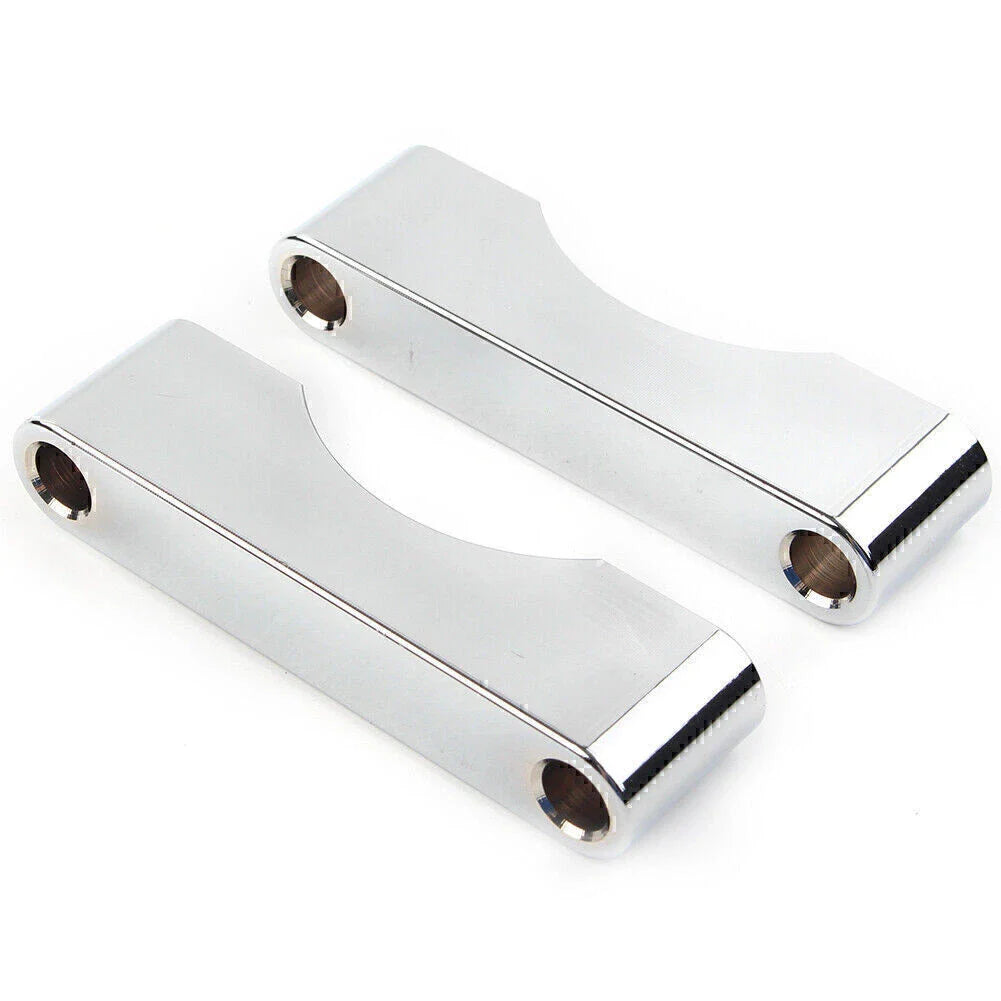 Chrome Front Fender Spacers for Harley Touring Road King (1984-2013)