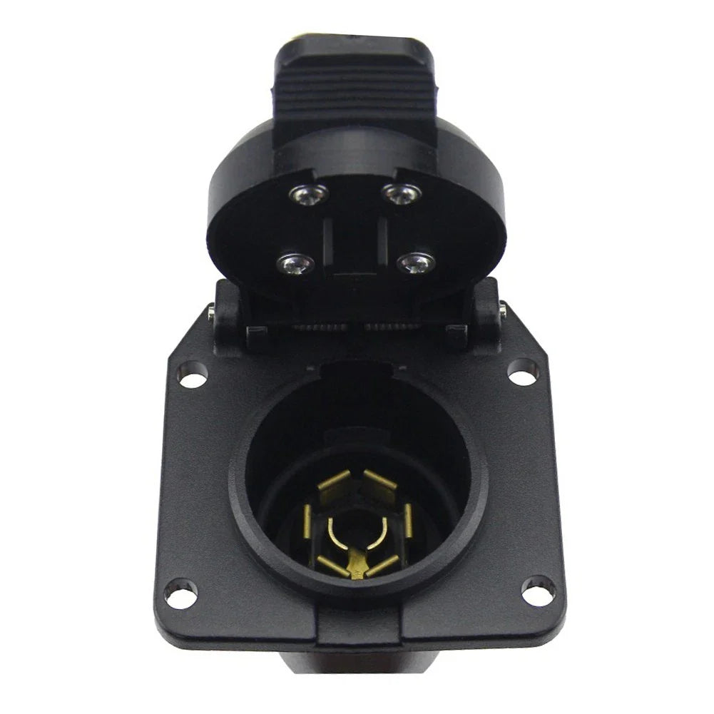 Trailer Socket Adapter / 6-24V / 7 Pin Power Socket Connector for Vehicles