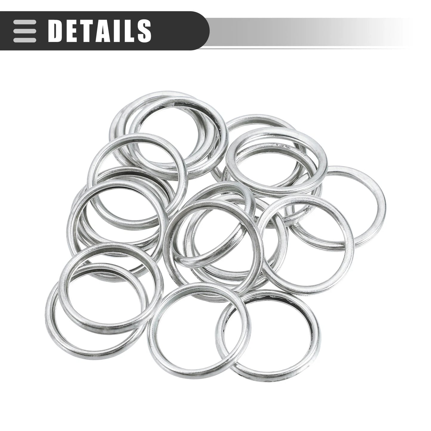 20 Pcs Oil Drain Plug Gaskets for Subaru BRZ (2013–2020) No. 803916010
