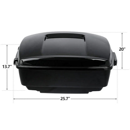 King Trunk Luggage Solo Mount Rack for Harley Touring Road Glide (2014 - 2025)