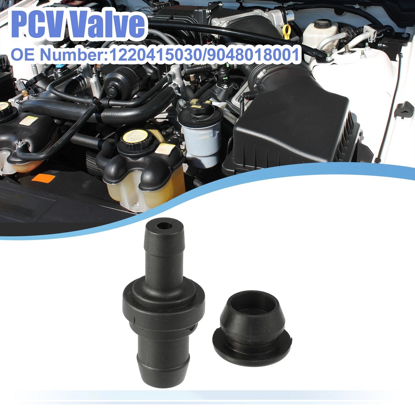 PCV Valve Grommet Kit for Toyota Celica Corolla (No. 1220415030/9048018001)