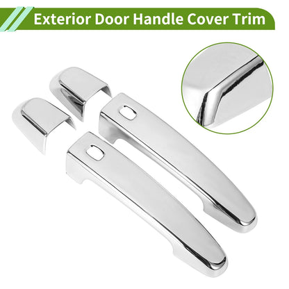 Exterior Door Handle Cover Trim for Chevrolet Camaro (2016–2023) Electroplated