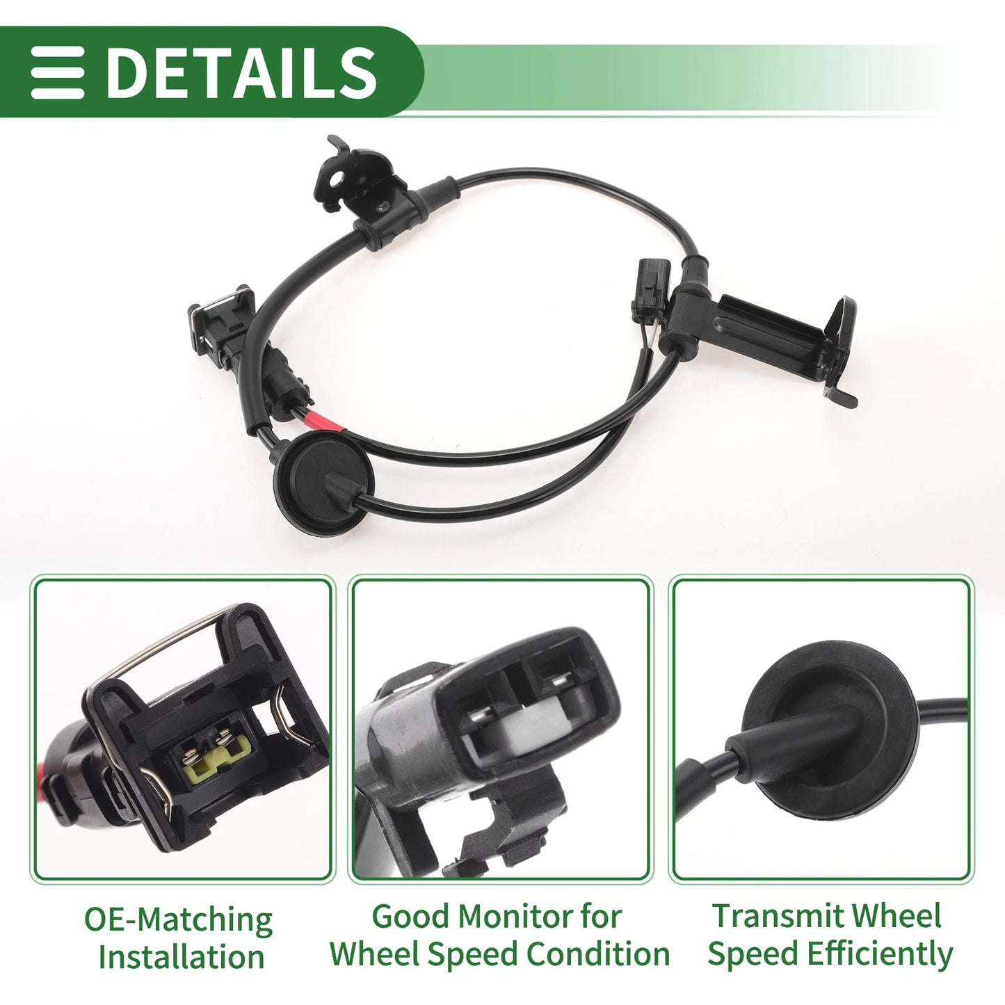 ABS Wheel Speed Sensor No. 91921F2000 for Hyundai Elantra (2017–2020)