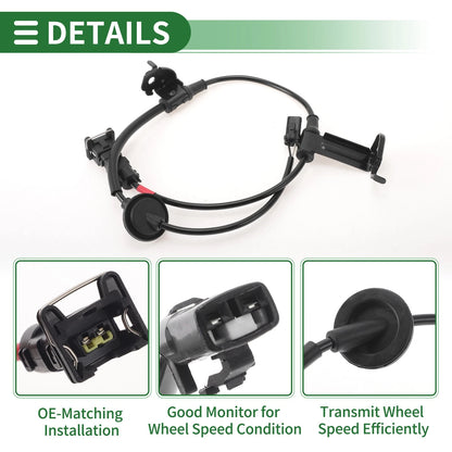 ABS Wheel Speed Sensor No. 91921F2000 for Hyundai Elantra (2017–2020)