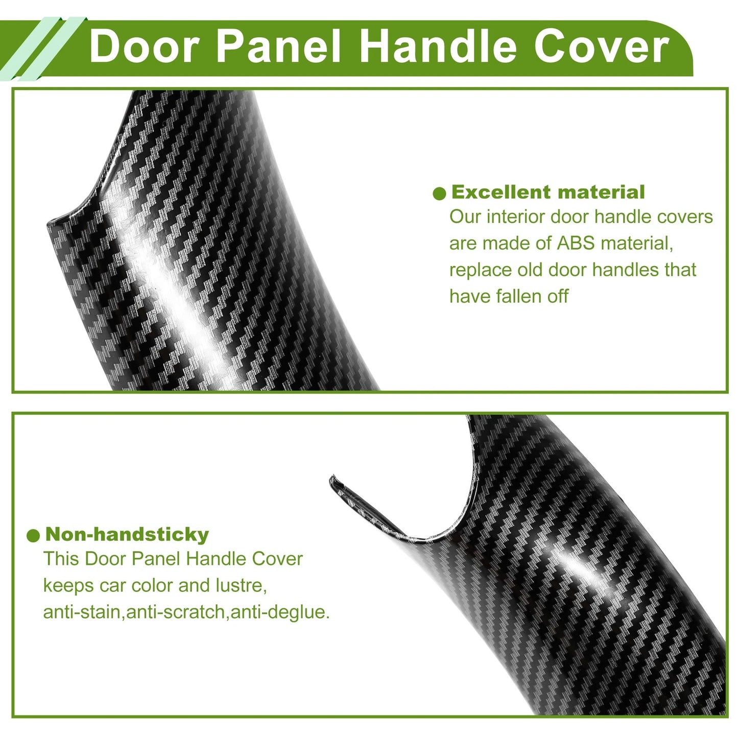 Door Panel Handle Pull Trim Cover for BMW 3 Series F30 (2012–2019) No. 51417279311