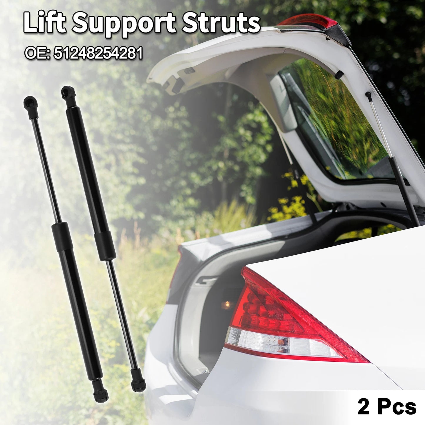 Rear Hatch Lift Supports Struts No. 51248254281 for BMW 323Ci (2000)