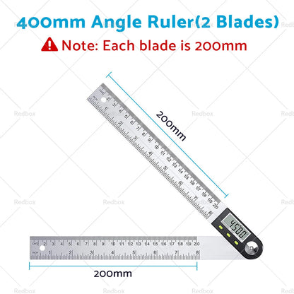 360° Digital Angle Finder Protractor for Goniometer Ruler (2020-2023)