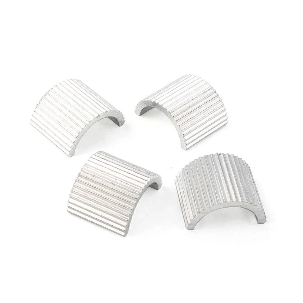 4 x 1 1/8" to 7/8" Handlebar Mount Risers Clamp Conversion Spacers