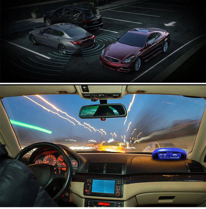 Parking Blue Screen Sensor Reverse Assistance Radar Monitor for Car
