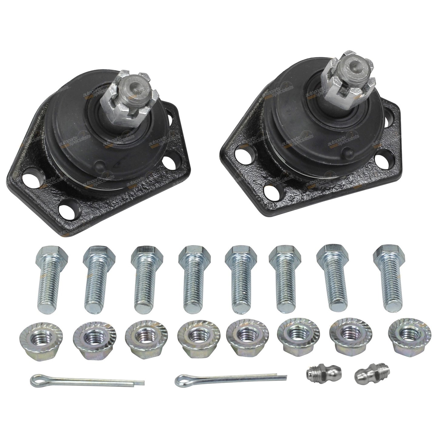 2X Front Upper Arm Ball Joints for Toyota Townace (1989–2003) RWD Van