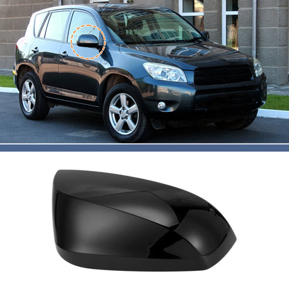 Right Side Mirror Cover Cap for Toyota RAV4 (2019–2023) Gloss Black